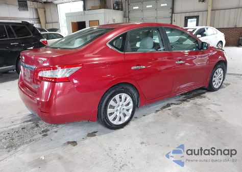 2013 Nissan Sentra Sv z USA, uszkodzony, nr VIN 3N1AB7AP5DL653194